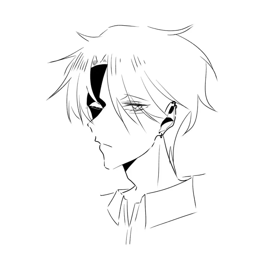 [BUNJANG] Random Quality Sketch Bust Commission / 랜퀄 낙서 두상 커미션