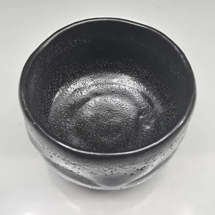 [BUNJANG] 17th Generation Eiraku Sen Goro Black Glazed Rakuda Ware Tea Bowl / 17대 영락선 고로(이이전)흑유- 라쿠다완/