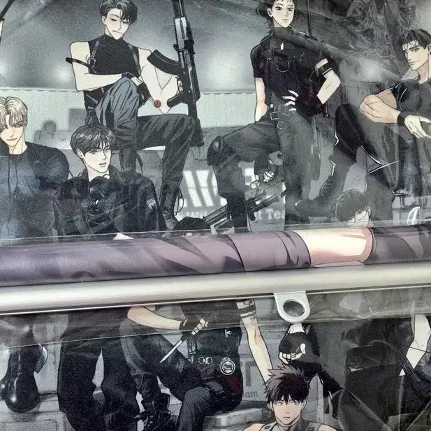 [BUNJANG] PASSION (패션) Illyu Black Cat Power Theme Giant Mouse Pad Scroll / last one) 패션(PASSION) 족자봉 일레이 흑묘력 테마 자이언트 마우스 패드