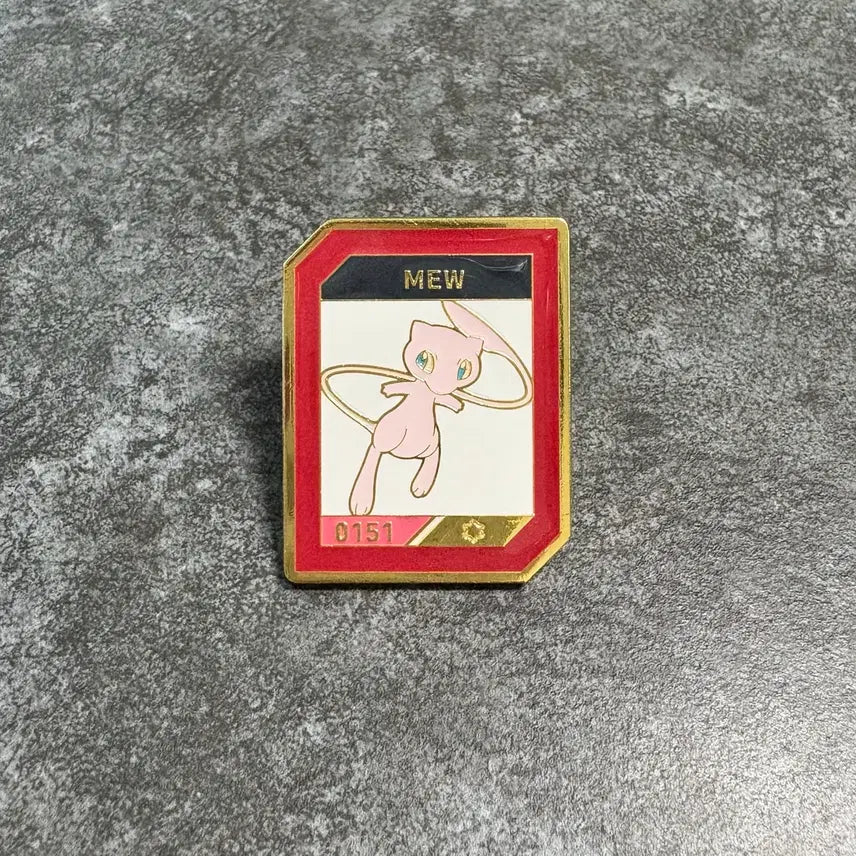 [BUNJANG] Pokemon Mew Badge Isak Toast Badge / 포켓몬스터 뮤 뱃지 이삭토스트 뱃지