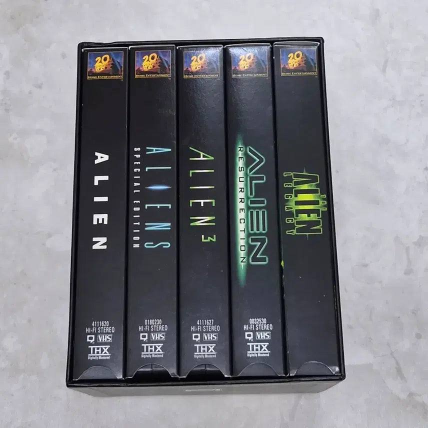 [BUNJANG] Alien Quadrilogy VHS Collection / 영화 에이리언 비디오테이프 컬렉션 VHS