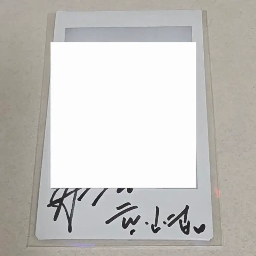 [BUNJANG] Hwang In-youp Autographed Polaroid / ENA 그대에게드림 황인엽 배우 친필 싸인 폴라로이드