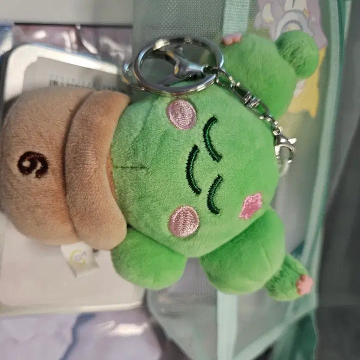 [BUNJANG] IU 2023 Fan Concert Goods Set (Succulent Keychain + Pipi Doll + Acrylic Keychain + Box) / 아이유 2023 팬콘 역조공 굿즈 세트 (다육이 키링 + 삐삐 인형 + 아크릴 키링 + 박스)