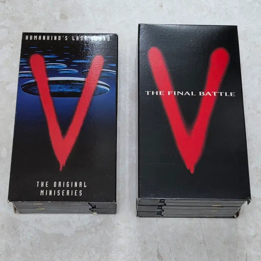 [BUNJANG] V Mini-Series &amp; Final Battle VHS Tape Set / 미드 브이 V 미니시리즈 &amp; 파이널 배틀 비디오테이프
