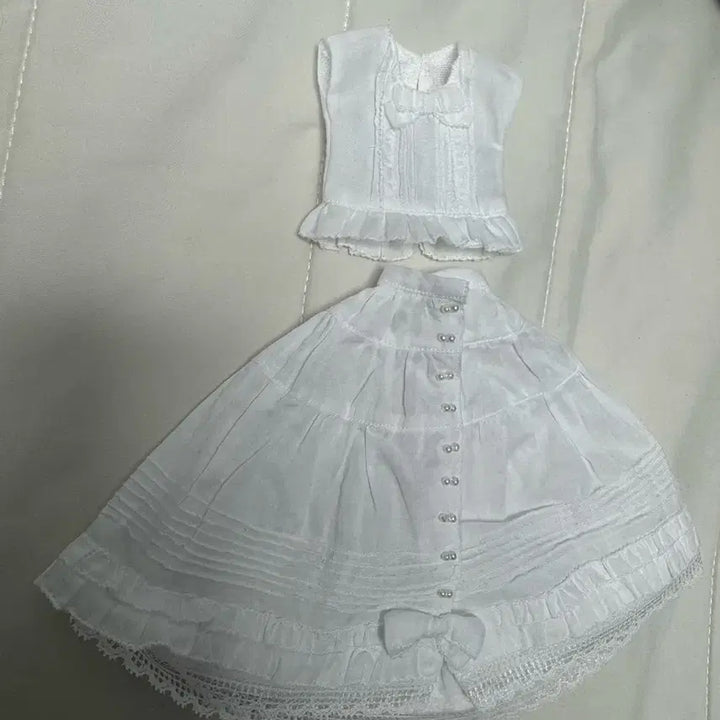 [BUNJANG] Japanese Artist Handmade Two-Piece Outfit for 27cm Dolls / 육일 의상 투피스