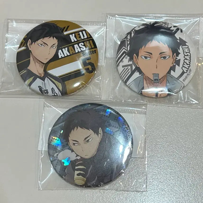 [BUNJANG] Haikyuu!! Keiji Akaashi Can Badge Bundle Set / 하이큐 아카아시 케이지 캔뱃지 일괄판매