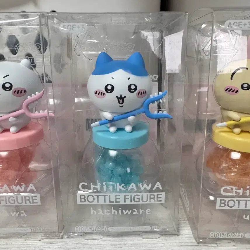 [BUNJANG] Chiikawa Star Candy Bottle Figure Set / 치이카와 별사탕 보틀 피규어 (새상품)