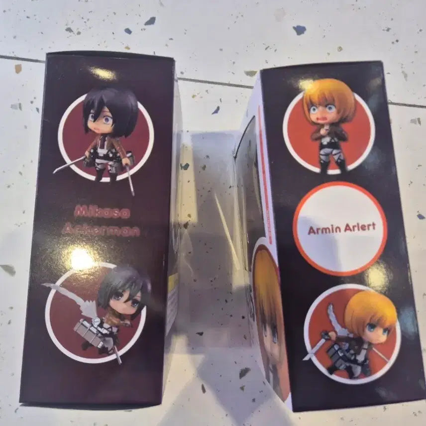 [BUNJANG] Attack on Titan Mikasa Ackerman / Armin Arlert Figure (Unsealed) / [단순개봉] 진격의 거인 피규어 미카사 아커만/아르민 알레르트