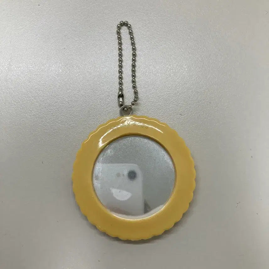 [BUNJANG] Rilakkuma Classic Pajama Series Cookie Shaped Mirror Keychain Rare Item / 고전 리락쿠마 파자마시리즈 과자모양 거울 키링 희귀 매물