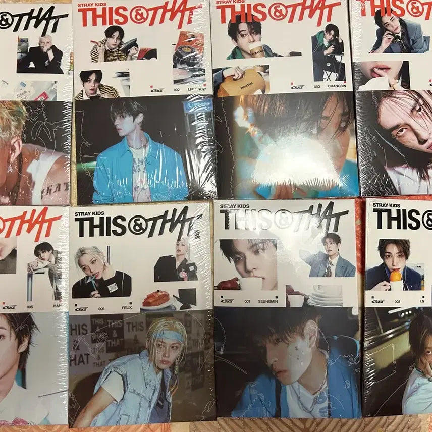 [BUNJANG] Stray Kids NOEASY 8 Album Bundle Set / 미개봉 스키즈 디스앤댓 8개세트 &amp; 앨범 개인