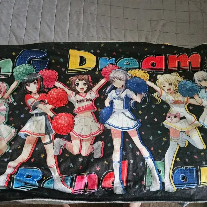 [BUNJANG] BanG Dream! Girls Band Party! Large Blanket / 뱅드림 걸파 대형 담요