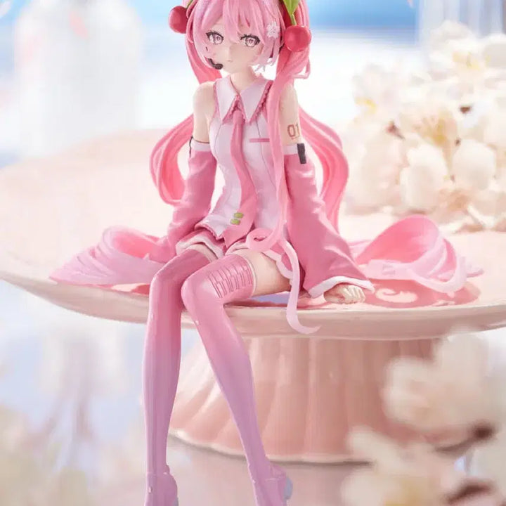 [BUNJANG] Sakura Miku Noodles Stopper Figure (Sealed) / 사쿠라 미쿠 누들스토퍼 미개봉 현물