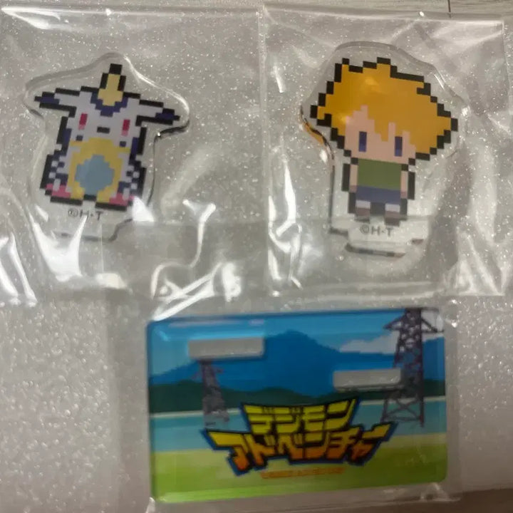 [BUNJANG] Digimon Pixel Acrylic Stand Matadormon / 빌리지뱅가드 디지몬 픽셀 아크릴스탠드 메튜 파피몬