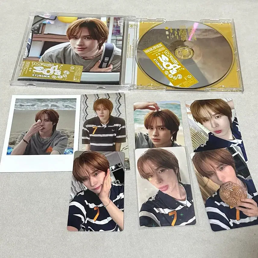 [BUNJANG] TWS Kyungmin Soda Soda POB Bundle Set + Sealed Solo Album Photocard / 투어스 경민 소다소다 특전 풀세트+미개봉 개인반(솔로반)양도 포토카드 tws