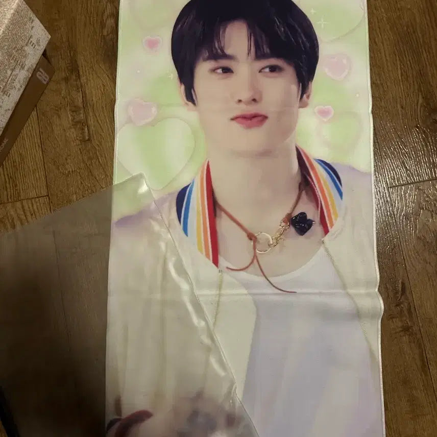 [BUNJANG] NCT 127 Jaehyun 7th Anniversary Fanmeeting Fleur Slogan / Nct 127 재현 슬로건 반사슬로건 7주년 팬미팅 fleur