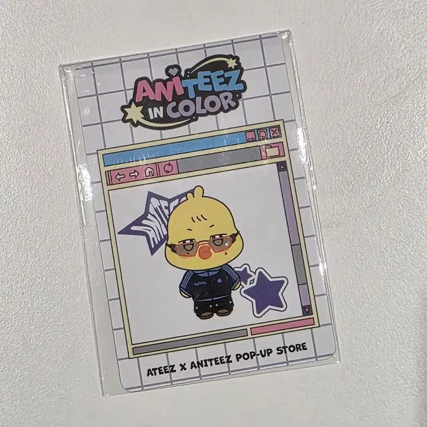 [BUNJANG] ATEEZ Mingi Anitiez Pop-up Online 100,000 KRW Purchase Benefit Photocard / 에이티즈 민기 애니티즈 팝업 온라인 10만원 구매 특전 포카