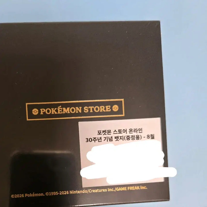 [BUNJANG] Pokemon 30th Anniversary August Badge Special Edition (Sealed) / 포켓몬스터 30주년 포켓몬 8월 뱃지 특전  미개봉