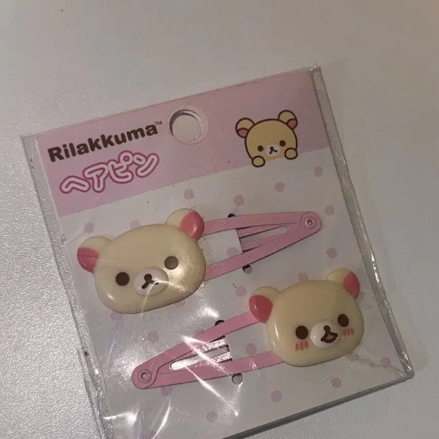 [BUNJANG] San-X Korilakkuma Hairpin / 산엑스 코리락쿠마 헤어핀