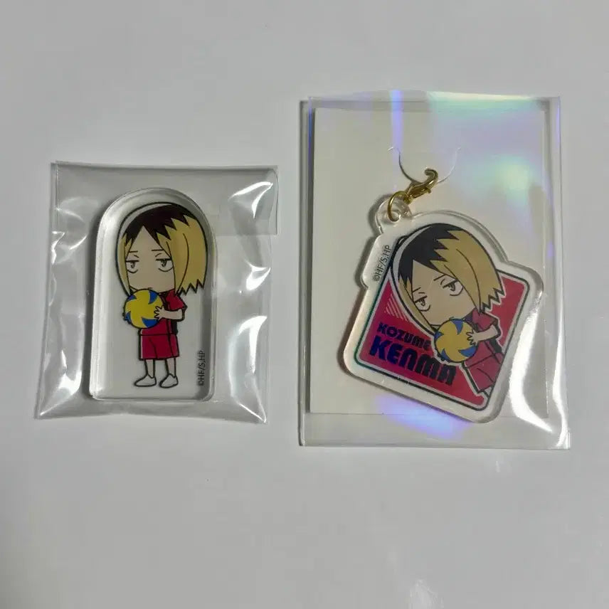 [BUNJANG] Haikyuu!! Kenma Acrylic Charm / Keyring Set / 다이소 하이큐 켄마 아크릴/키링