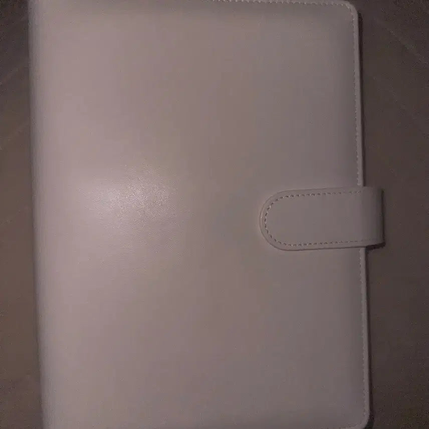 [BUNJANG] White Macaron Binder, Transparent Binder Bundle Set / 흰색 마카롱 바인더, 투명 바인더 (둘다속지포함)