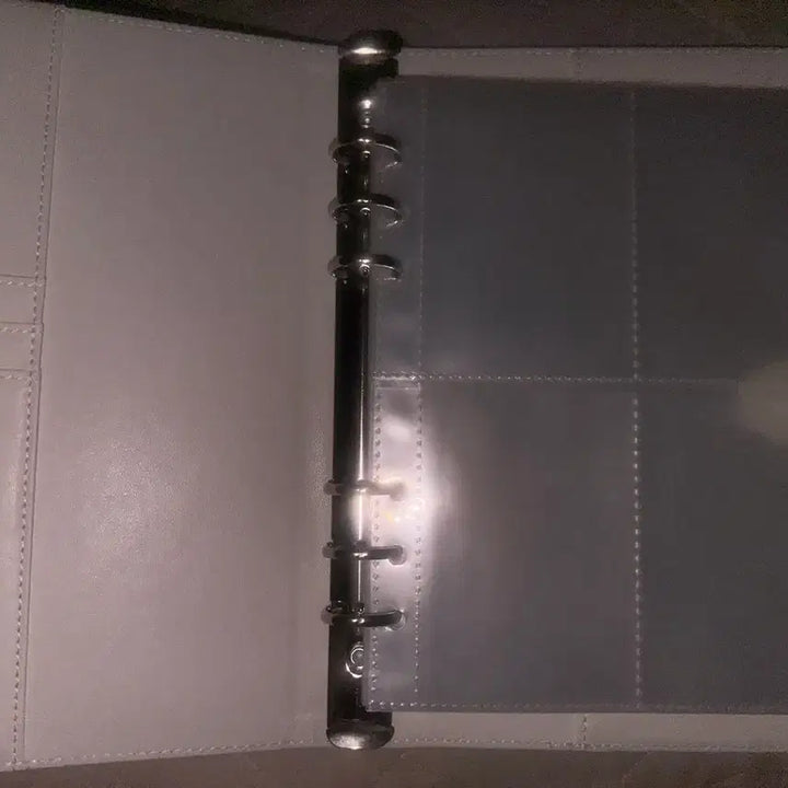 [BUNJANG] White Macaron Binder, Transparent Binder Bundle Set / 흰색 마카롱 바인더, 투명 바인더 (둘다속지포함)