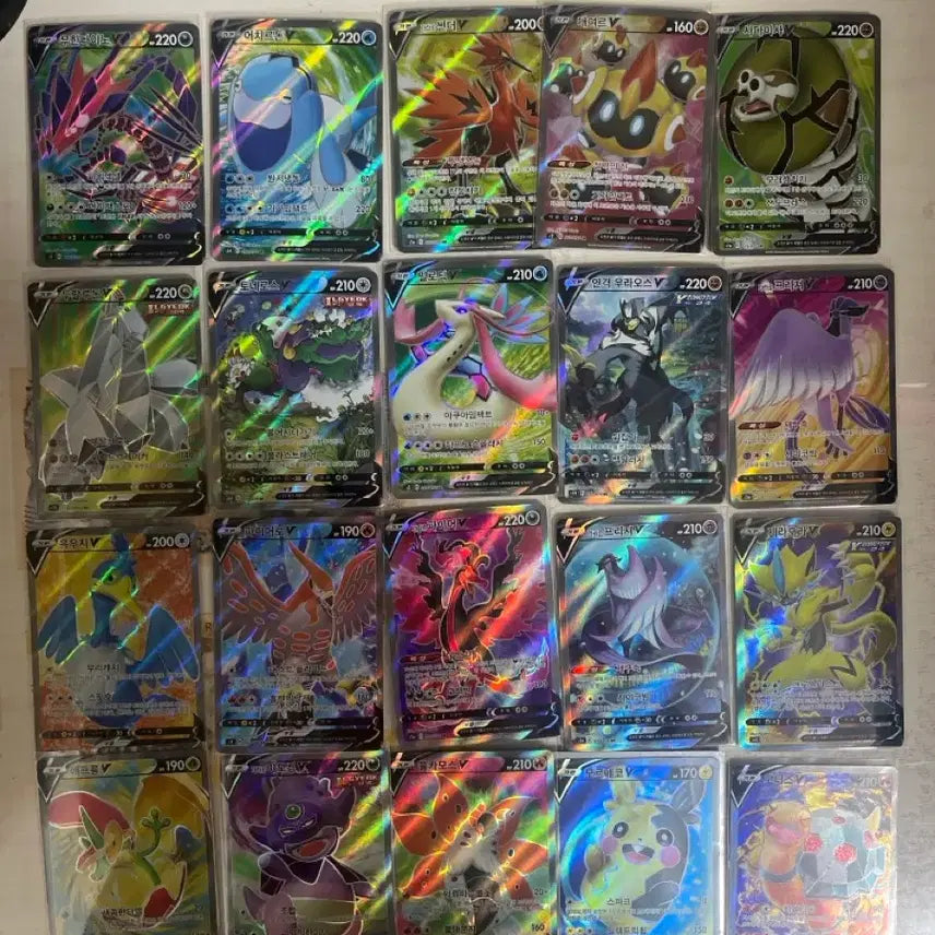 [BUNJANG] Pokemon Card V Bundle Set / 포켓몬카드 v 일괄