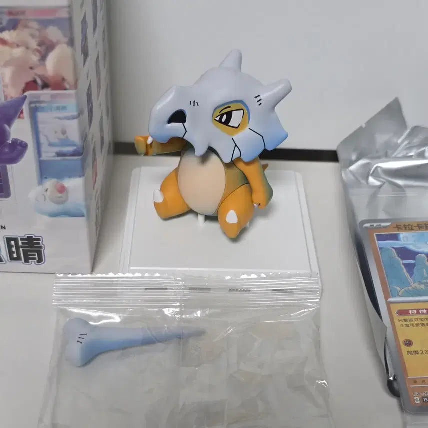 [BUNJANG] Pokemon Card Illustration Figure - Cubone / 포켓몬 카드 일러스트 피규어 탕구리 드림페인팅 중포센