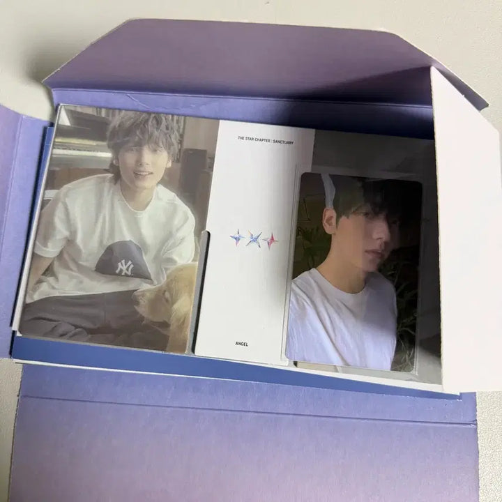 [BUNJANG] TXT (Tomorrow X Together) The Star Chapter: Sanctuary Album - Angel Version - Huening Kai / Soobin Photocard Bundle Set / 투바투 txt 별의장 생츄어리 앨범 엔젤 휴닝카이 버전 포카 수빈 일괄