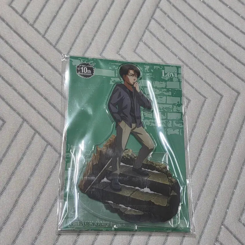 [BUNJANG] Attack on Titan Levi Childhood Acrylic Stand (Unsealed) / [미개봉] 진격의거인 엔스카이 10주년 리바이 유년기 아크릴 스탠드 진격거