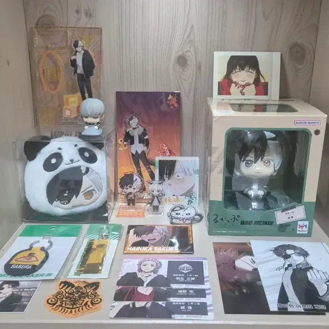 [BUNJANG] WINBRE Sakura Haruka Bundle Look Up Plush Acrylic Stand Nendoroid / 윈브레 사쿠라 하루카 룩업 넨도 누이 일괄