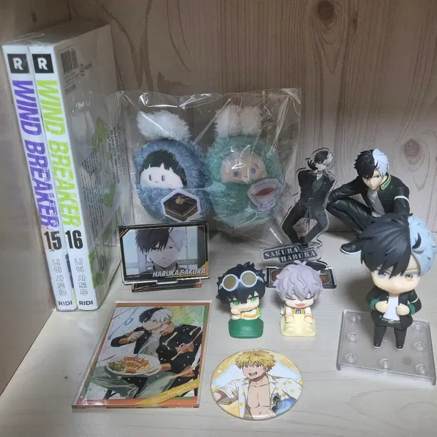 [BUNJANG] WINBRE Sakura Haruka Bundle Look Up Plush Acrylic Stand Nendoroid / 윈브레 사쿠라 하루카 룩업 넨도 누이 일괄