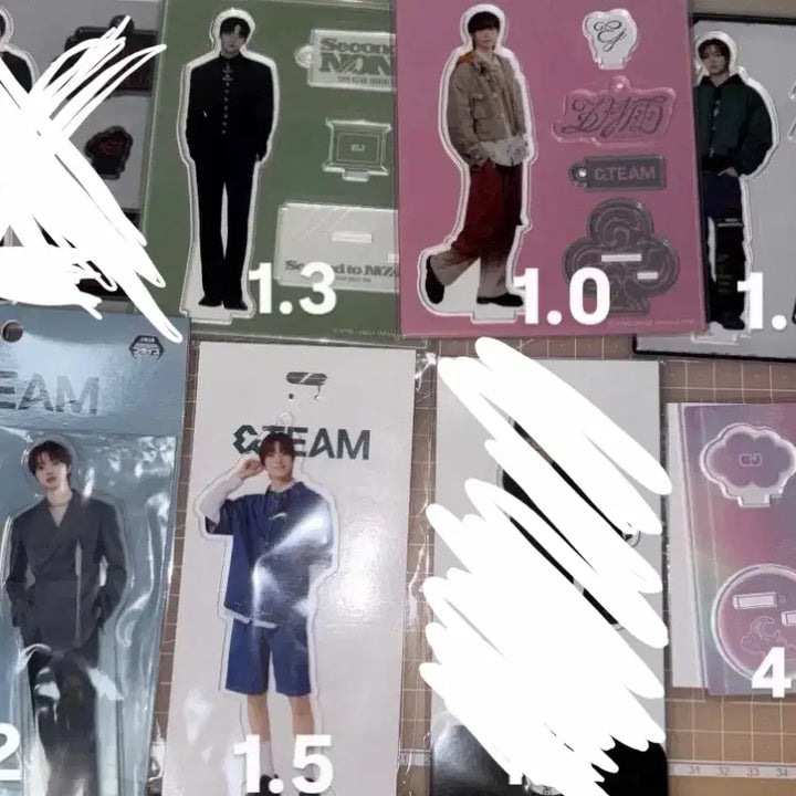 [BUNJANG] Andteam Ej Acrostic Acrylic Stand / 앤팀 의주 andteam ej 아크스타 아크릴 판매합니다