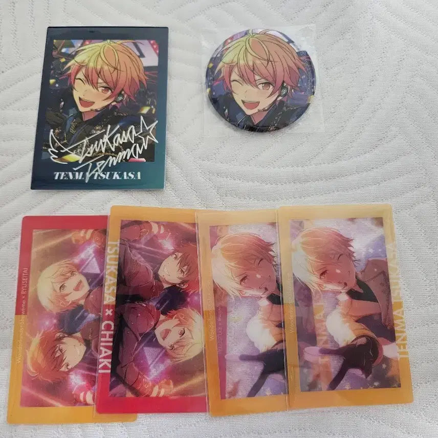 [BUNJANG] Ensemble Stars x Project Sekai Collaboration Goods Bundle Set - Tsukasa Tenma / 일괄) 프로세카 텐마 츠카사 앙스타 콜라보 굿즈
