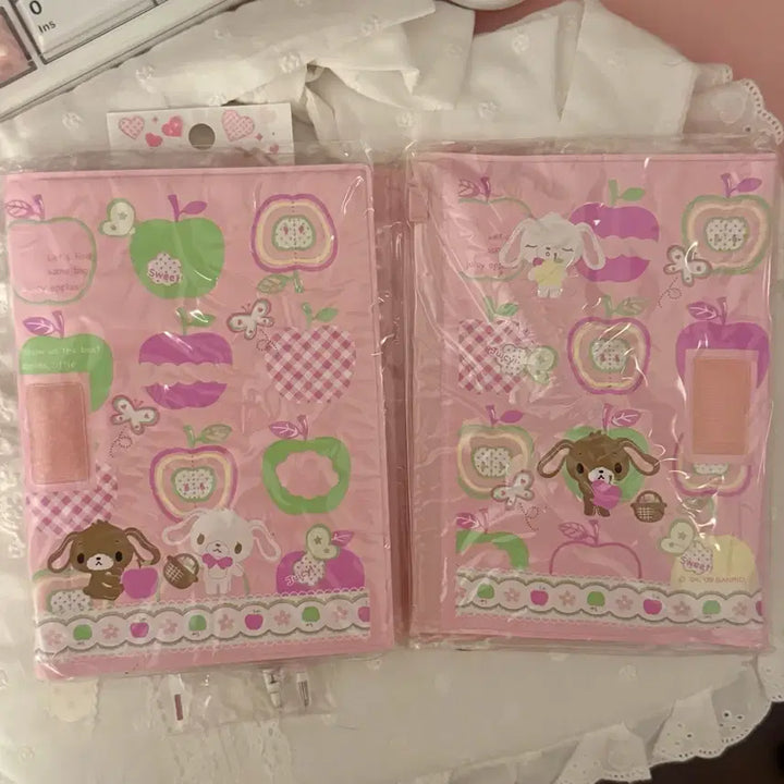 [BUNJANG] Sugabunnies Classic Mechanical Pencil &amp; Binder Set (Sealed) / 고전 슈가바니즈 샤프볼펜 바인더 세트 미개봉