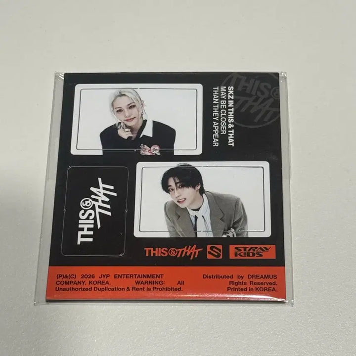 [BUNJANG] Stray Kids SKZOO D2D Ramzyz Magnet Felix, Han Jisung / 스트레이키즈 스키즈 디스앤댓 람냥즈 마그넷 필릭스 한지성