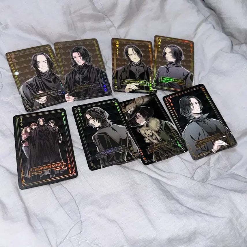 [BUNJANG] Harry Potter Snape Photocard 8-Piece Set / 약하자) 해리포터 스네이프 포카 8장 세트 + 서비스