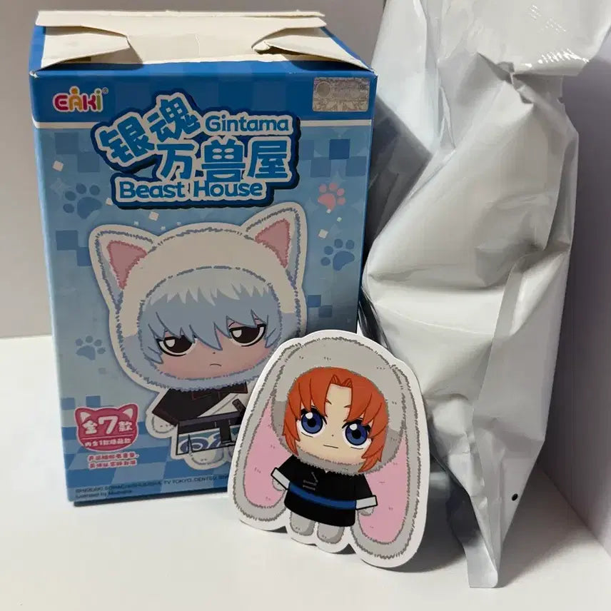 [BUNJANG] Gintama Gintoki &amp; Kagura Kamui Sealed Figure / 미개봉) 은혼 은부부 카무이