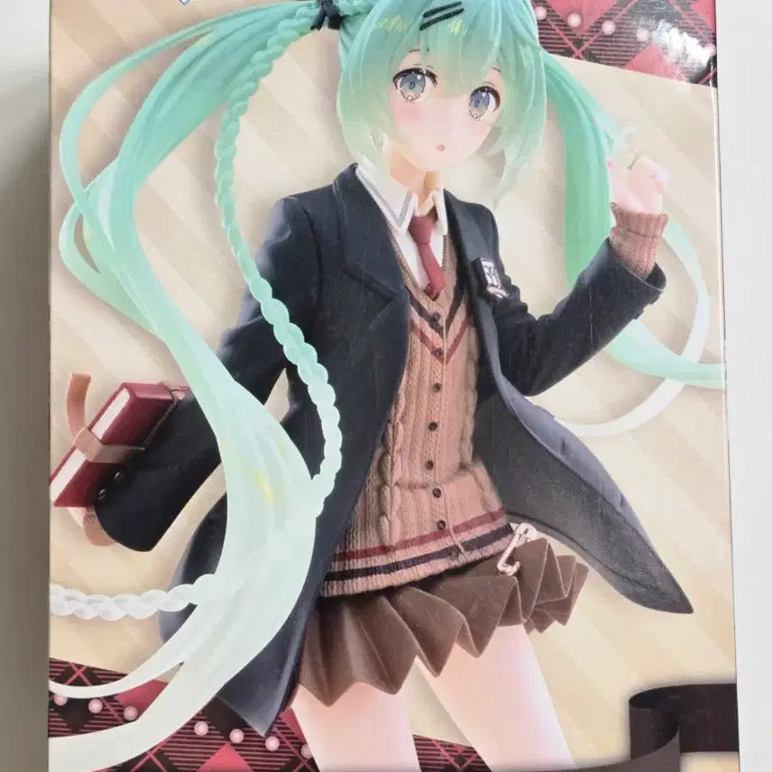 [BUNJANG] Taito Hatsune Miku School Uniform Preppy Figure / 타이토 하츠네 미쿠 교복 프레피 피규어