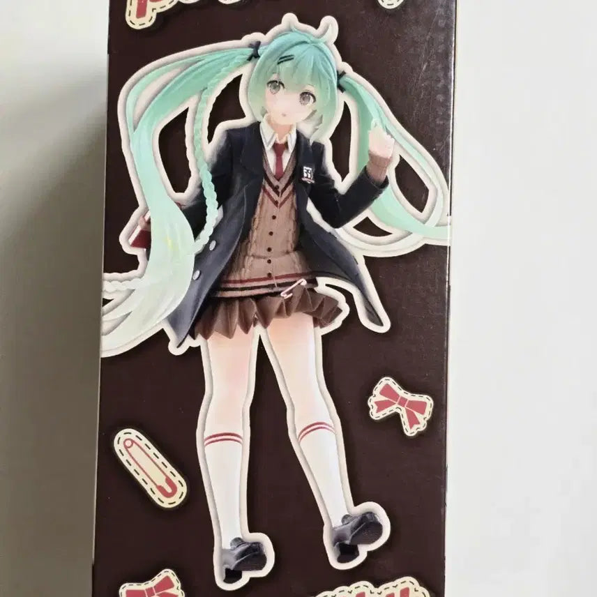 [BUNJANG] Taito Hatsune Miku School Uniform Preppy Figure / 타이토 하츠네 미쿠 교복 프레피 피규어