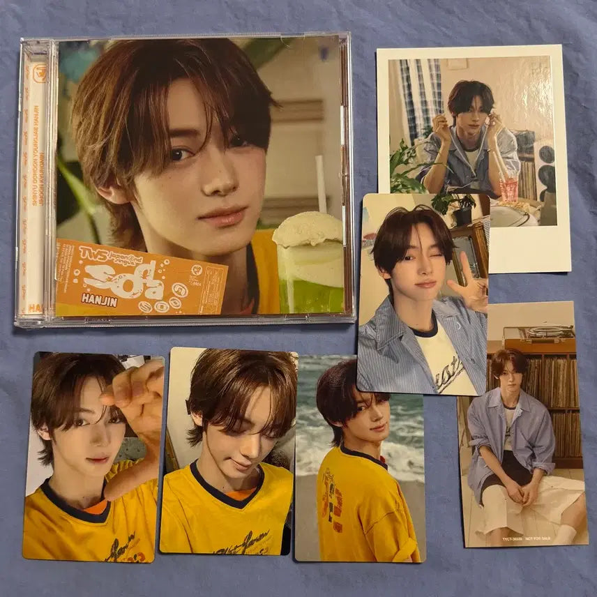 [BUNJANG] TWS SODA SODA Japan Individual Limited Edition Photocard Full Set / 투어스 SODA SODA 일본 개인반 한진  타워레코드 특전 포카 통상반 앨포 포함 풀세트