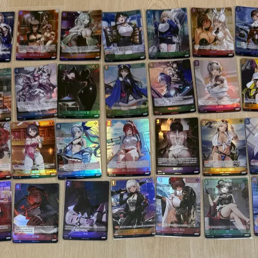 [BUNJANG] Niki Nibel Arena UR and SR Cards Set / (노중복)니케니벨아레나 ur sr 판매합니다