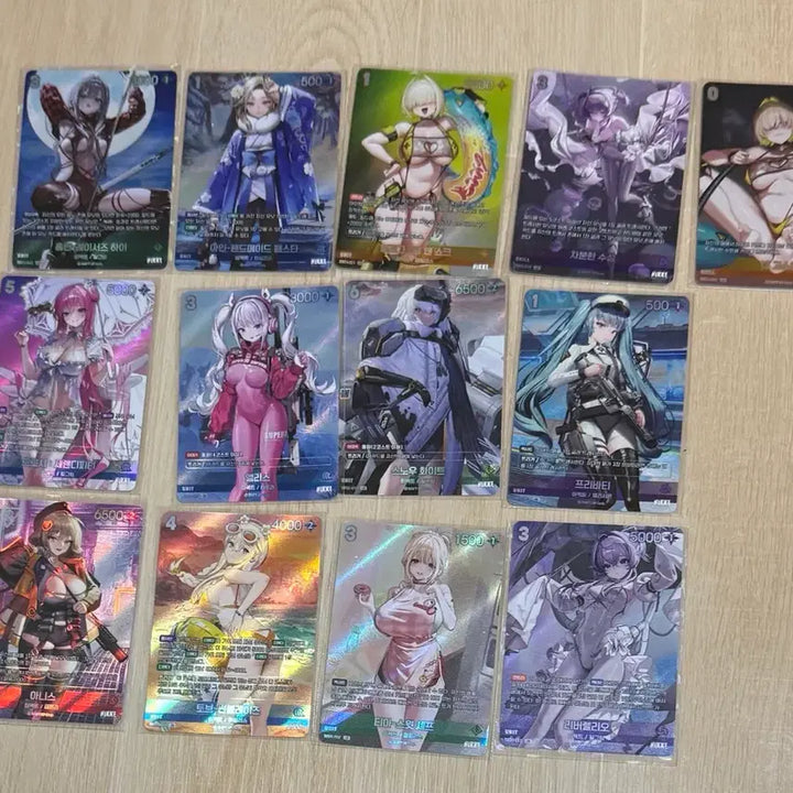 [BUNJANG] Niki Nibel Arena UR and SR Cards Set / (노중복)니케니벨아레나 ur sr 판매합니다