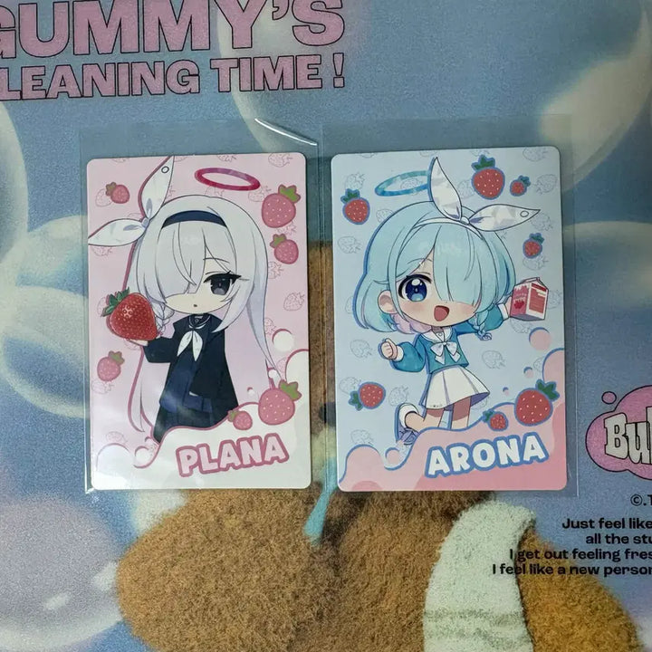 [BUNJANG] Blue Archive Arona Frohna Photocard / 블루아카이브 아로나 프로나 포토카드 GS25 딸기우유맛 젤리
