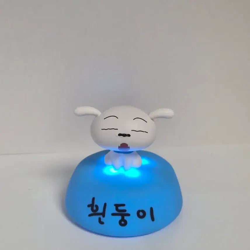 [BUNJANG] Crayon Shin-chan Shiroiinu Mood Lamp Figure / 짱구는못말려 흰둥이 무드등 피규어