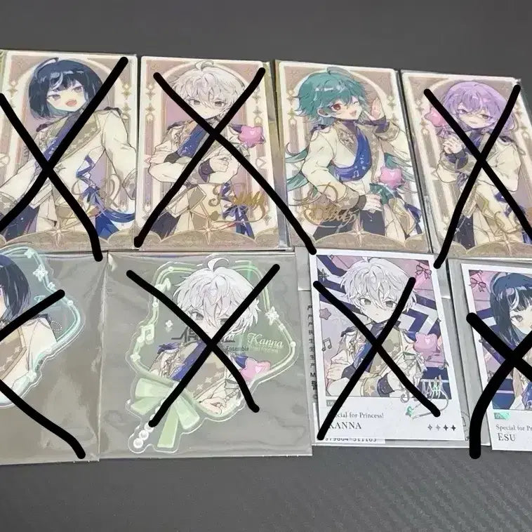 [BUNJANG] Ensemble Stars! Official Goods Kanna Rika Yume Dream Polaroids Set / 앙스타 모펀 에스 칸나 라이카 유메 드림 클카, 테마 클카, 폴라