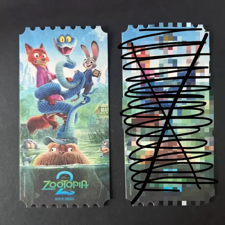 [BUNJANG] Zootopia Original Ticket (1pc) / 주토피아 오티 (주토피아 오리지널티켓) 1장