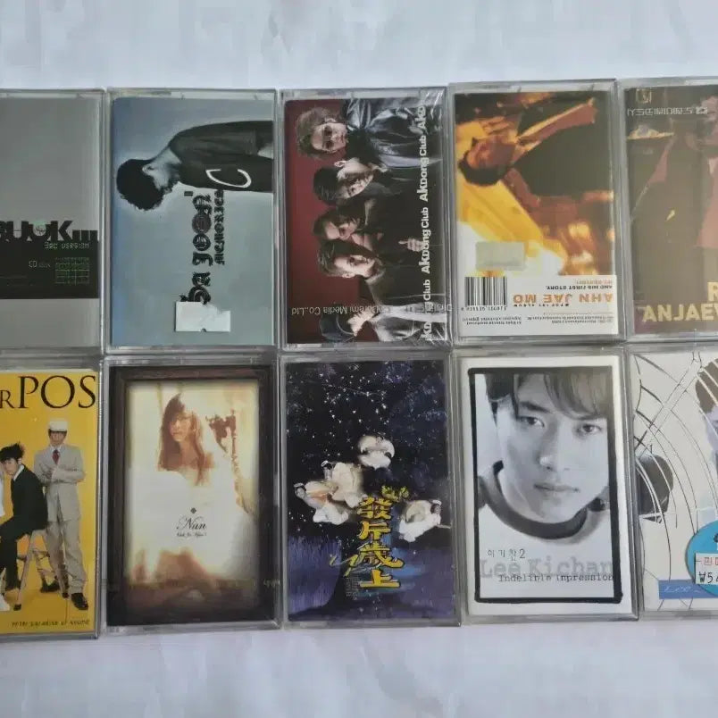 [BUNJANG] Sealed K-Pop Cassette Tape Bundle / (미개봉) 가요 미개봉 카세트테이프