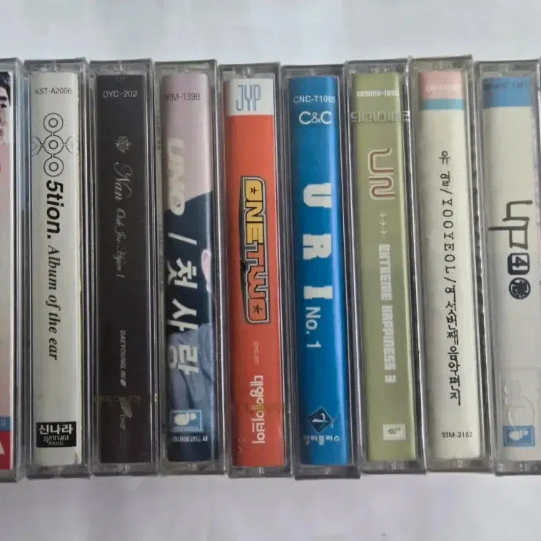 [BUNJANG] Sealed K-Pop Cassette Tape Bundle Set / (미개봉) 가요 미개봉 카세트테이프
