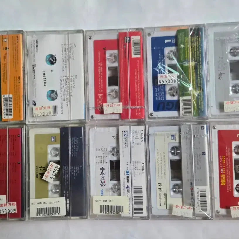 [BUNJANG] OST Sealed Cassette Tape Bundle / (미개봉) o.s.t 미개봉 카세트테이프