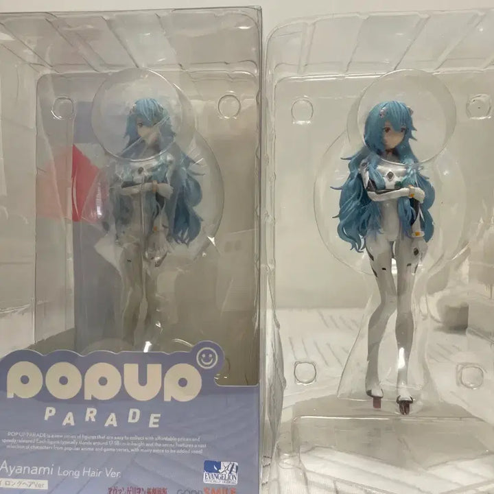 [BUNJANG] POP UP PARADE Evangelion Rei Ayanami Long Hair Figure (Sealed) / 미개봉) 팝업퍼레이드 POP UP PARADE 에반게리온 레이 롱 헤어 피규어